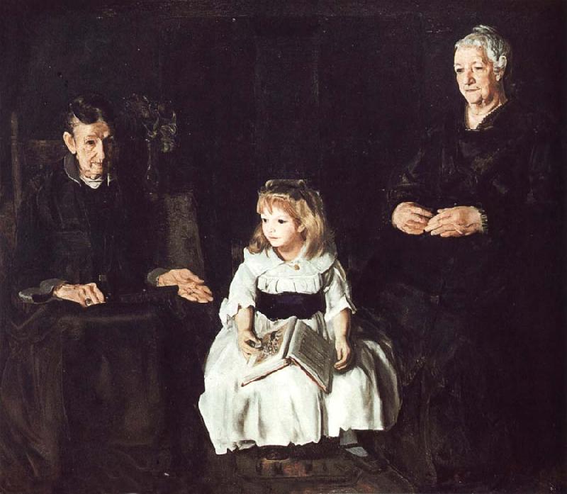 George Wesley Bellows Jan  Ailino and Anna Germany oil painting art